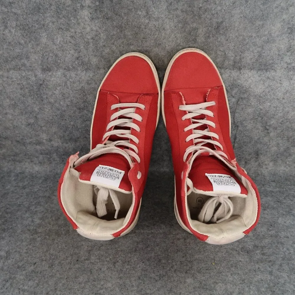 Star Wars Shoes Womens 9 Po Zu Sneakers Resistance Red Boot High Top Trainers